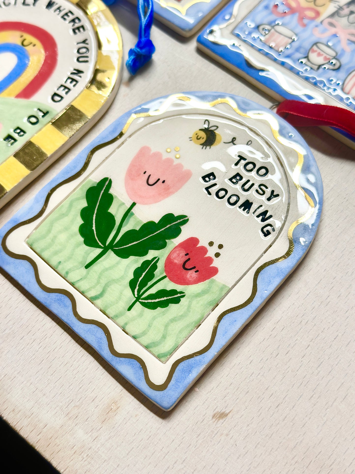 Arch - Too busy blooming!