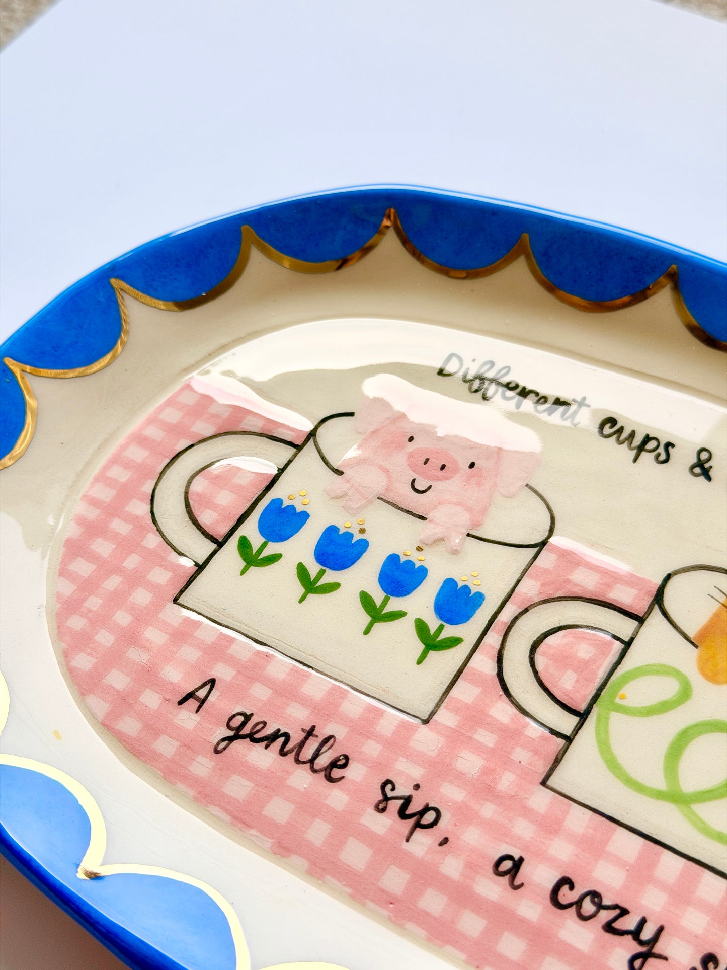 Plate - Together in our favourite place