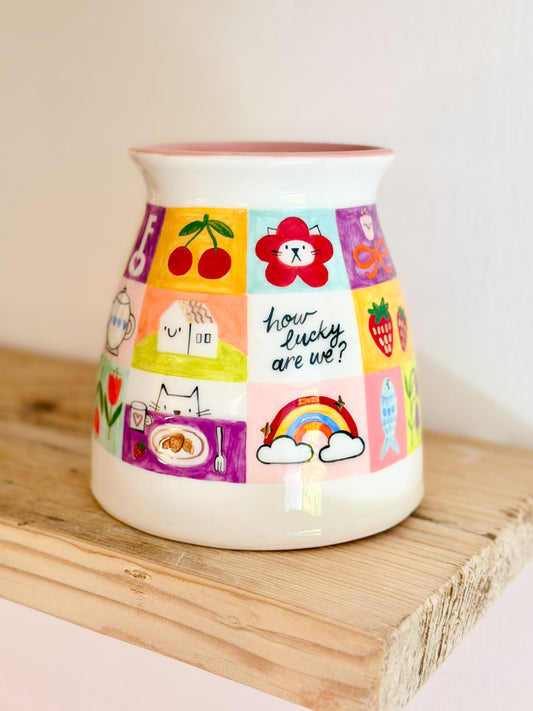 Patchwork Vase