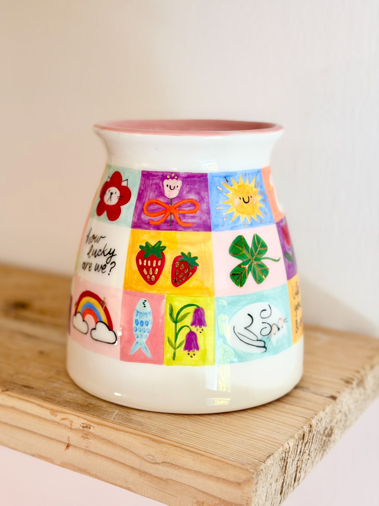 Patchwork Vase