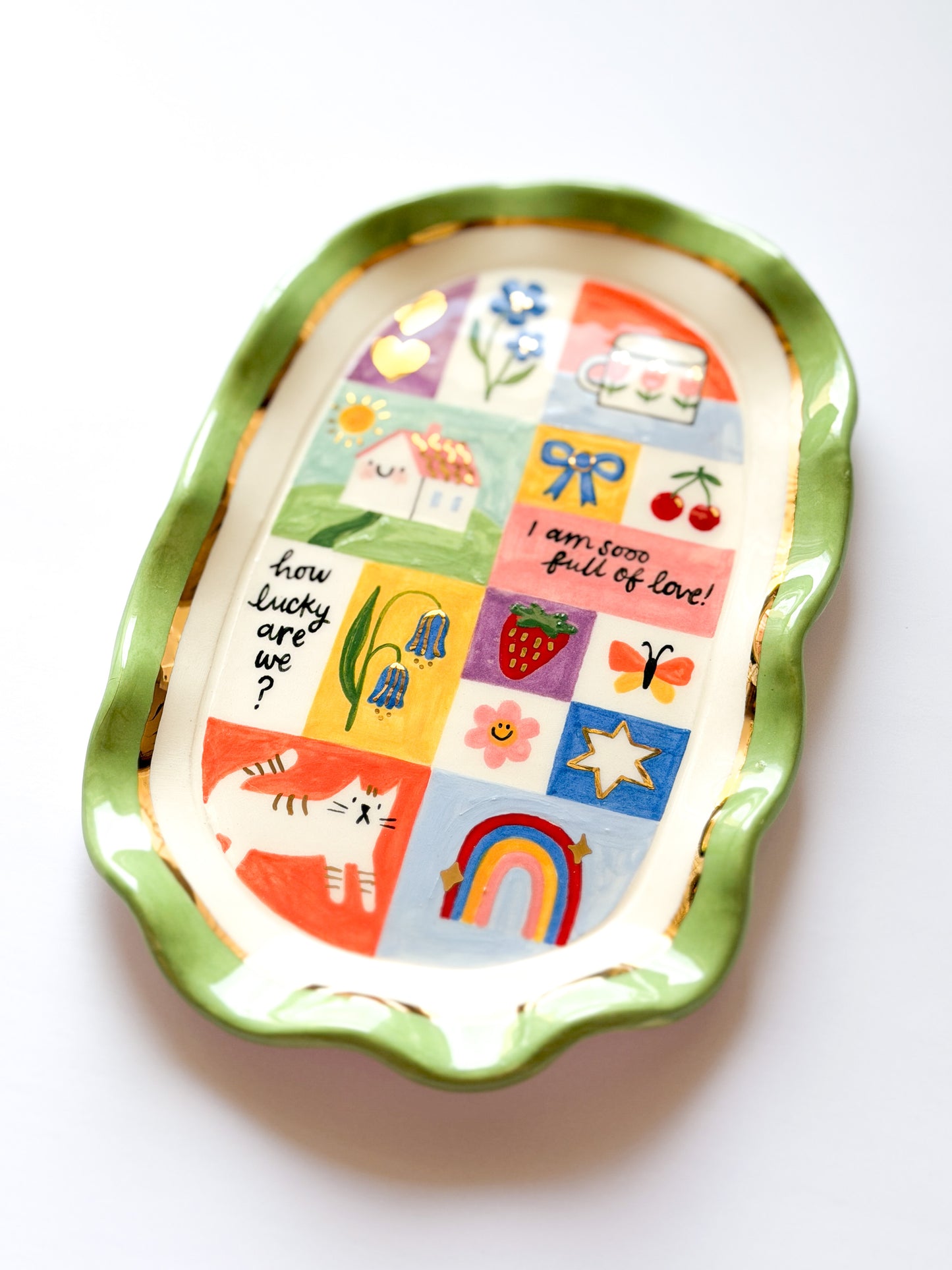 Plate - How lucky are we?
