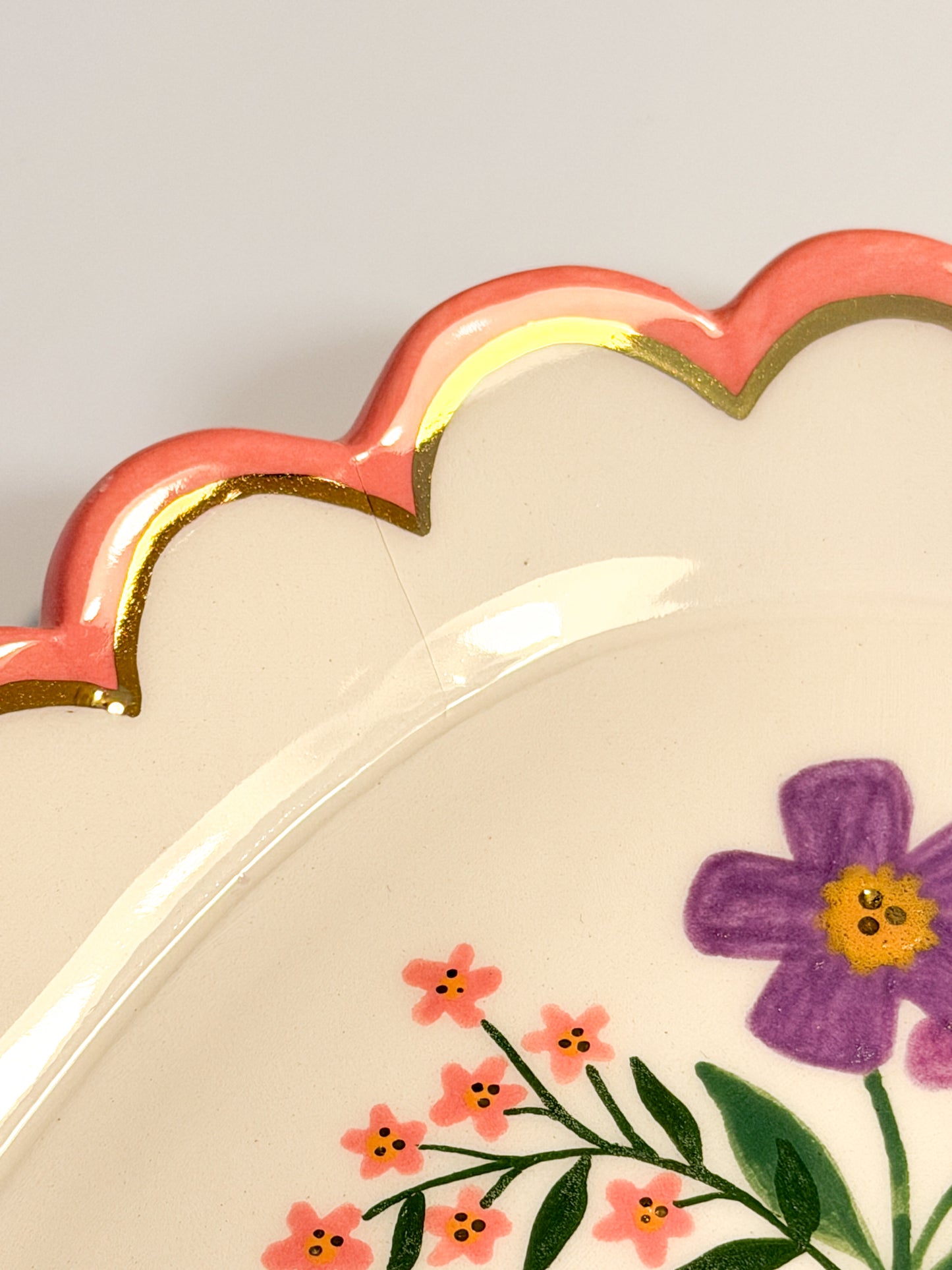 Plate - Bloom! Slightly IMPERFECT