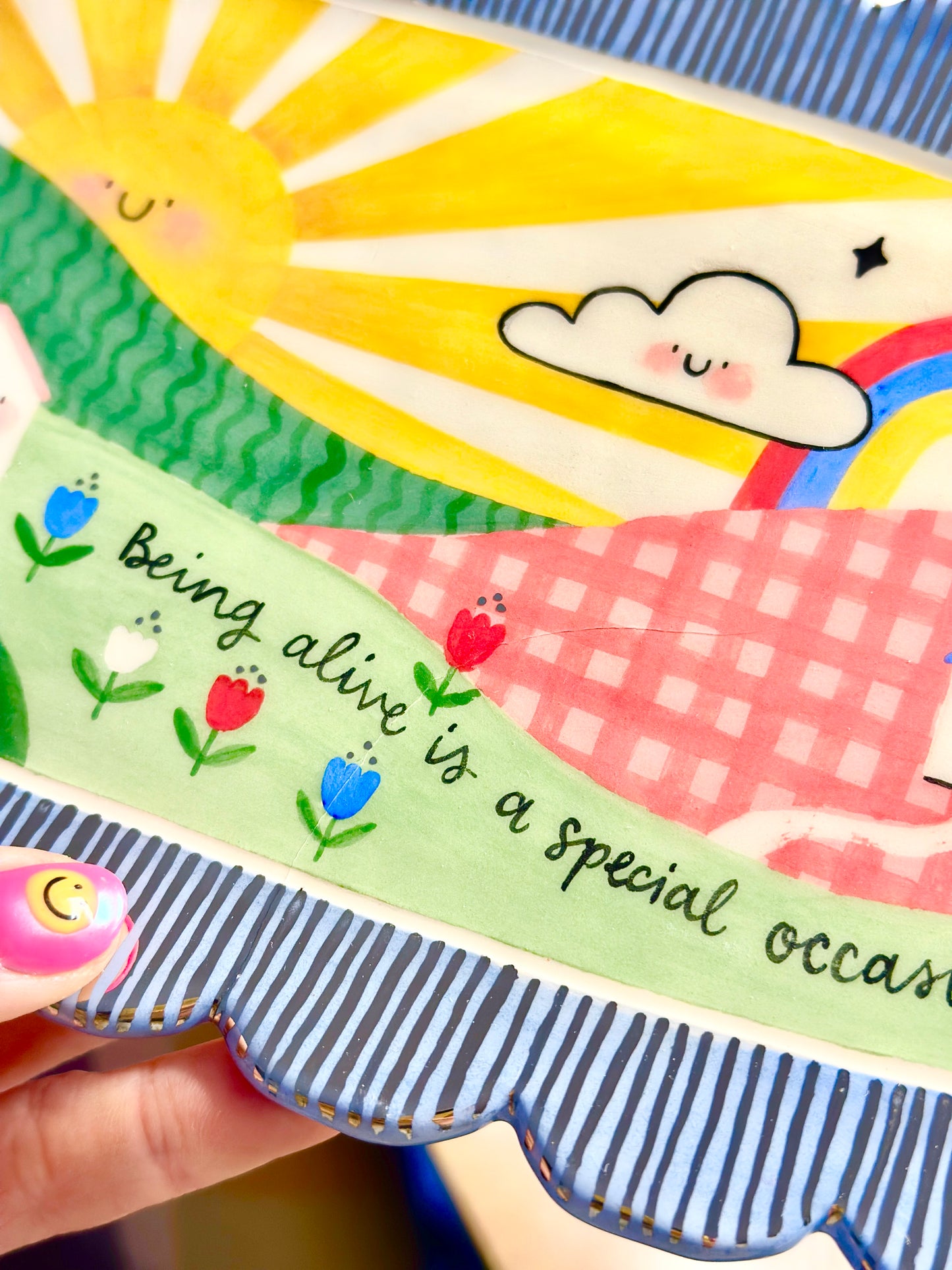 Plate - Being alive is a special occasion! (Copy)