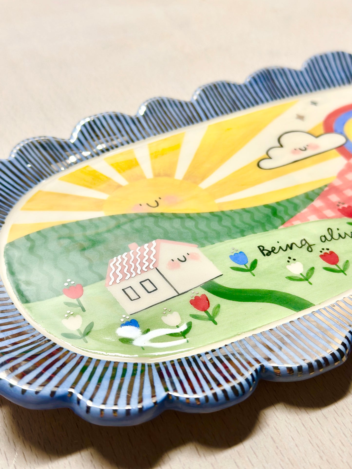Plate - Being alive is a special occasion! (Copy)