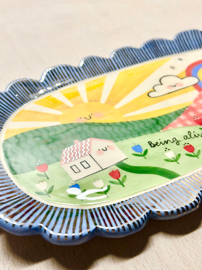 Plate - Being alive is a special occasion! (Copy)