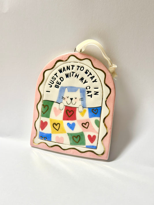 Arch - Stay in bed with my cat