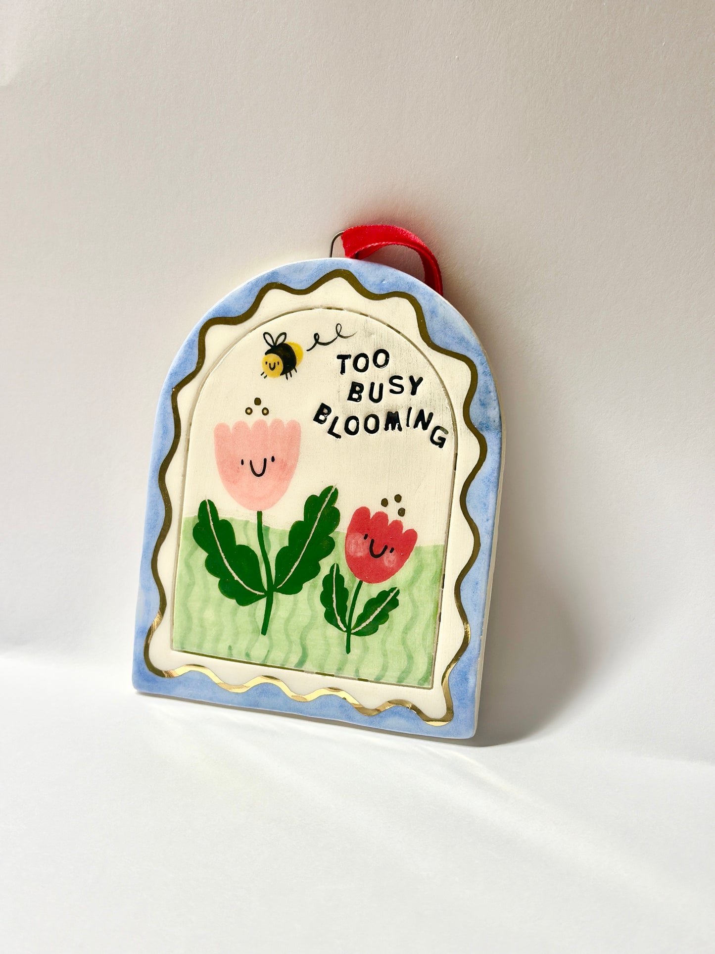 Arch - Too busy blooming!