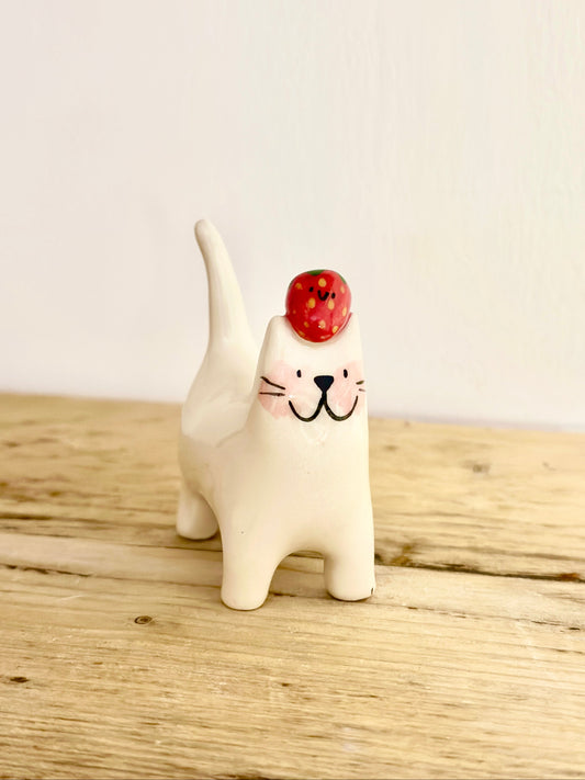 Strawberry Head Cat