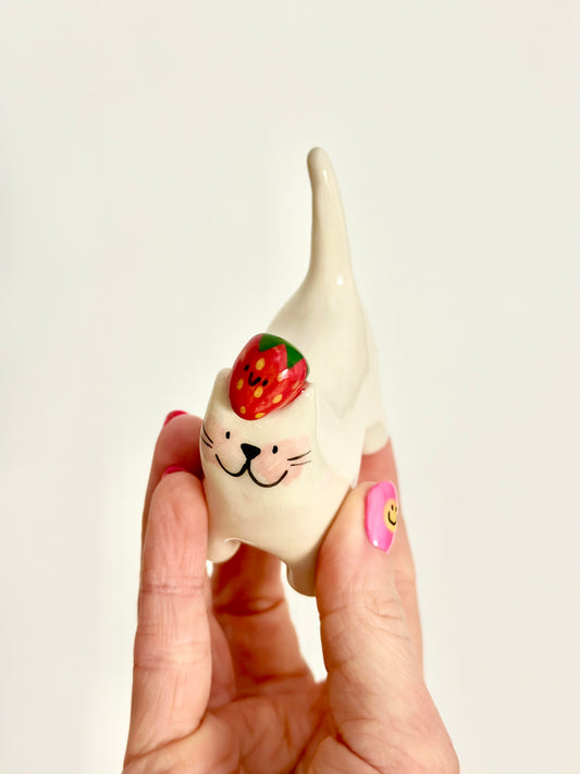 Strawberry Head Cat