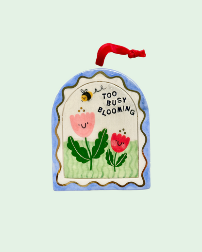 Arch - Too busy blooming!