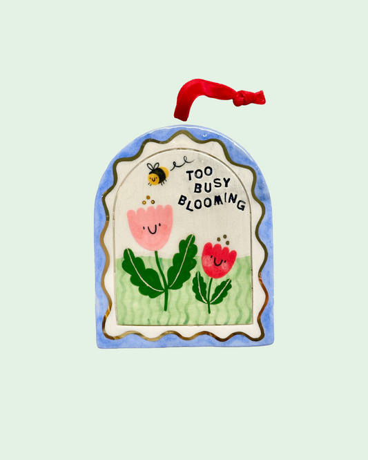 Arch - Too busy blooming!