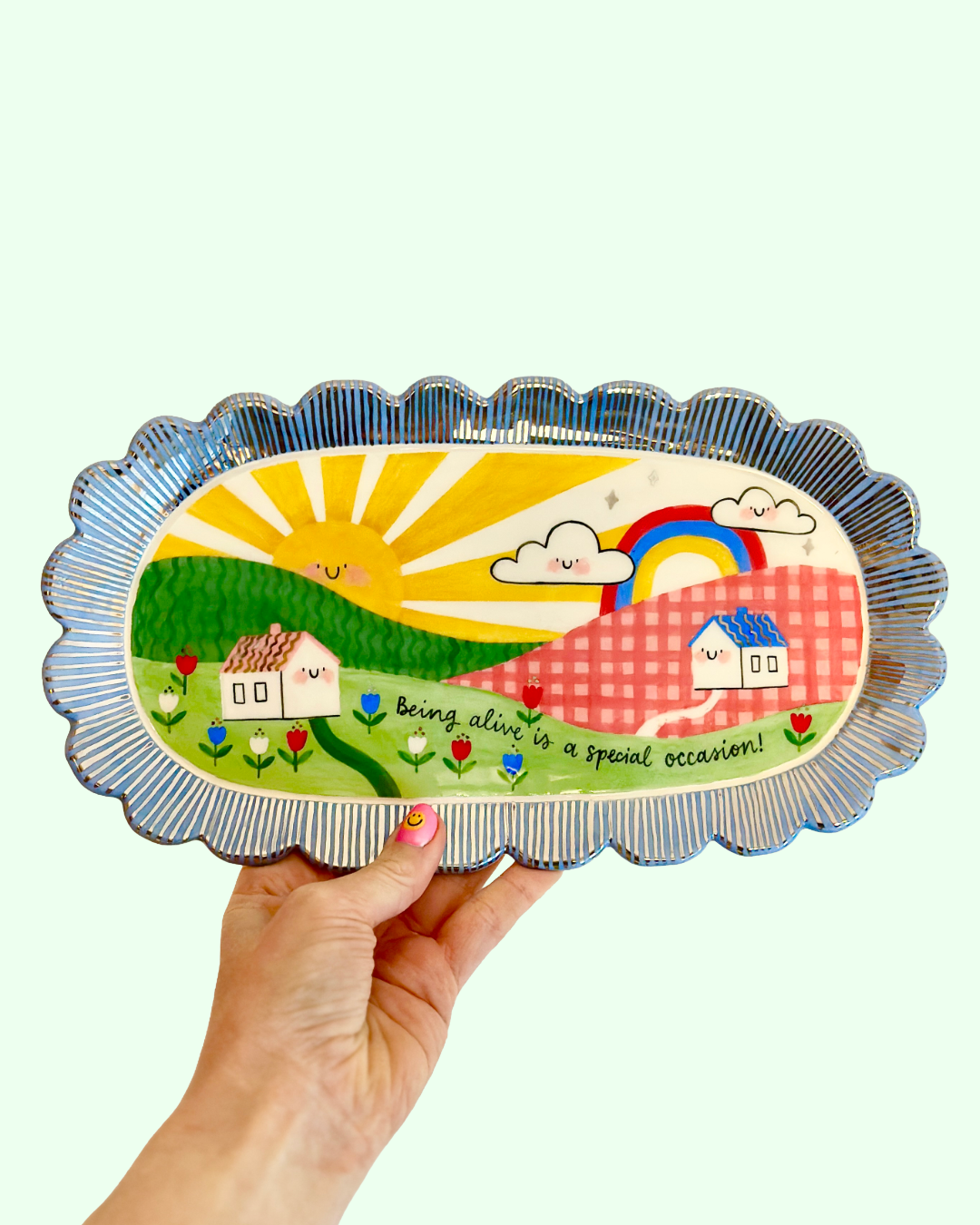 Plate - Being alive is a special occasion! (Copy)
