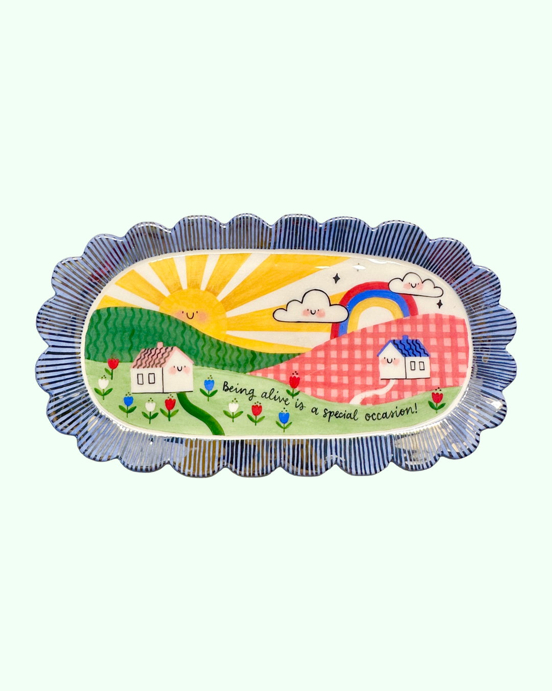 Plate - Being alive is a special occasion! (Copy)