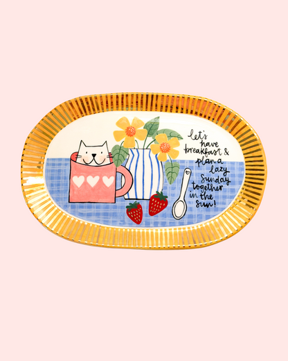 Plate - Lazy Sunday!