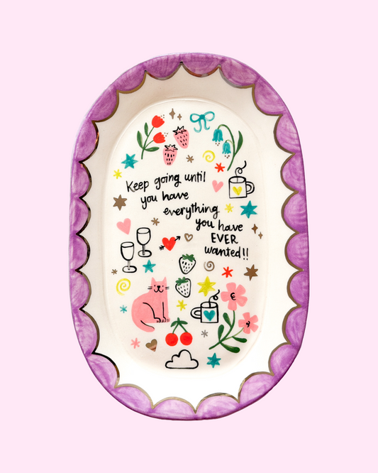 Plate - Keep going...