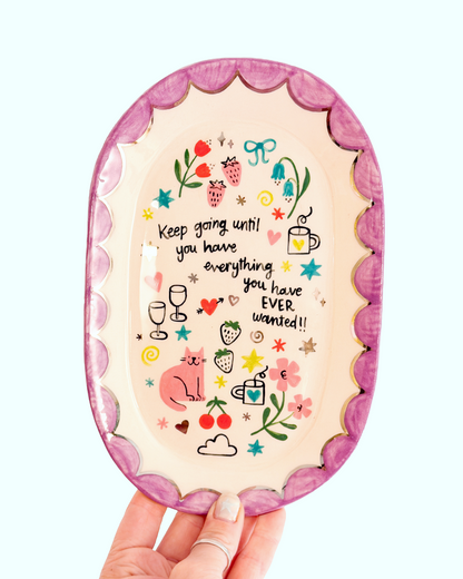 Plate - Keep going...