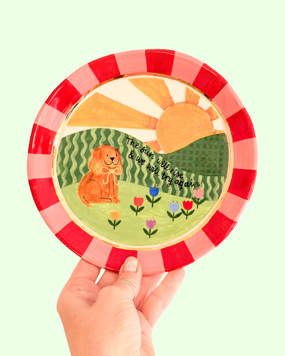 Plate - We will try again!