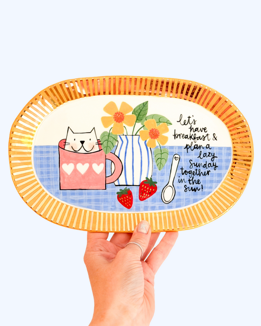 Plate - Lazy Sunday!