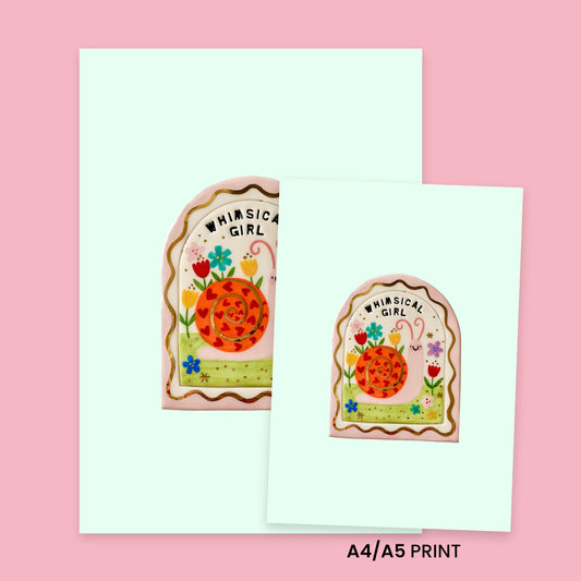 Print - Whimsical girl!!!
